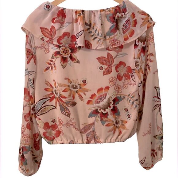 Sanctuary Lady Like Dessert Floral blouse XS - Picture 6 of 9